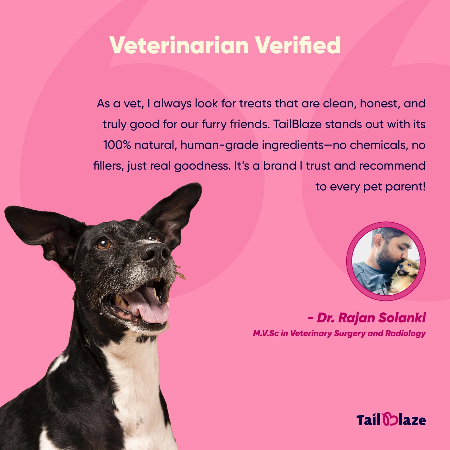 TailBlaze Chipots Dental Care Treats | Fresh Breath & Clean Teeth | Organic Dental Dog Treats