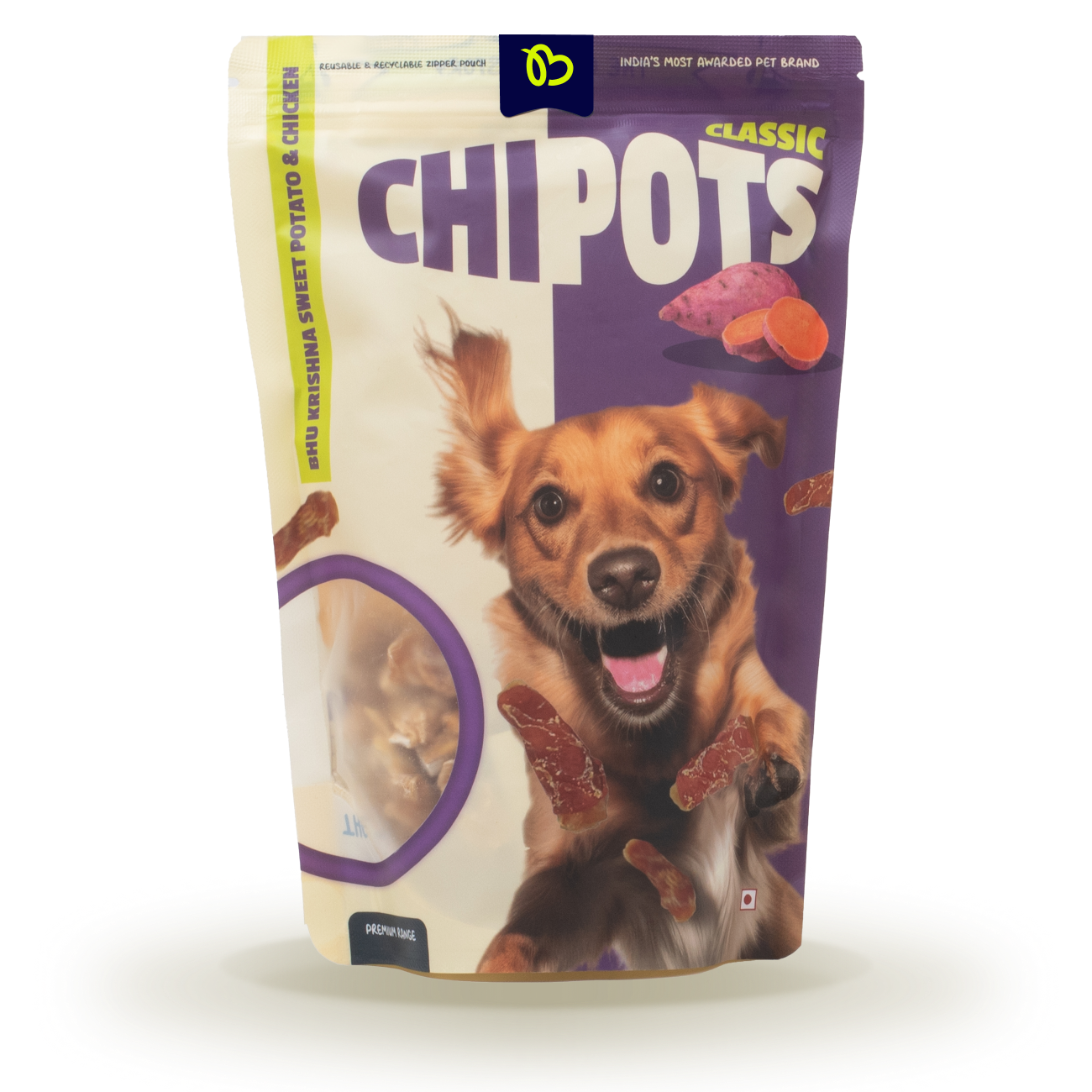 TailBlaze Chipots Dental Care Treats | Fresh Breath & Clean Teeth | Organic Dental Dog Treats