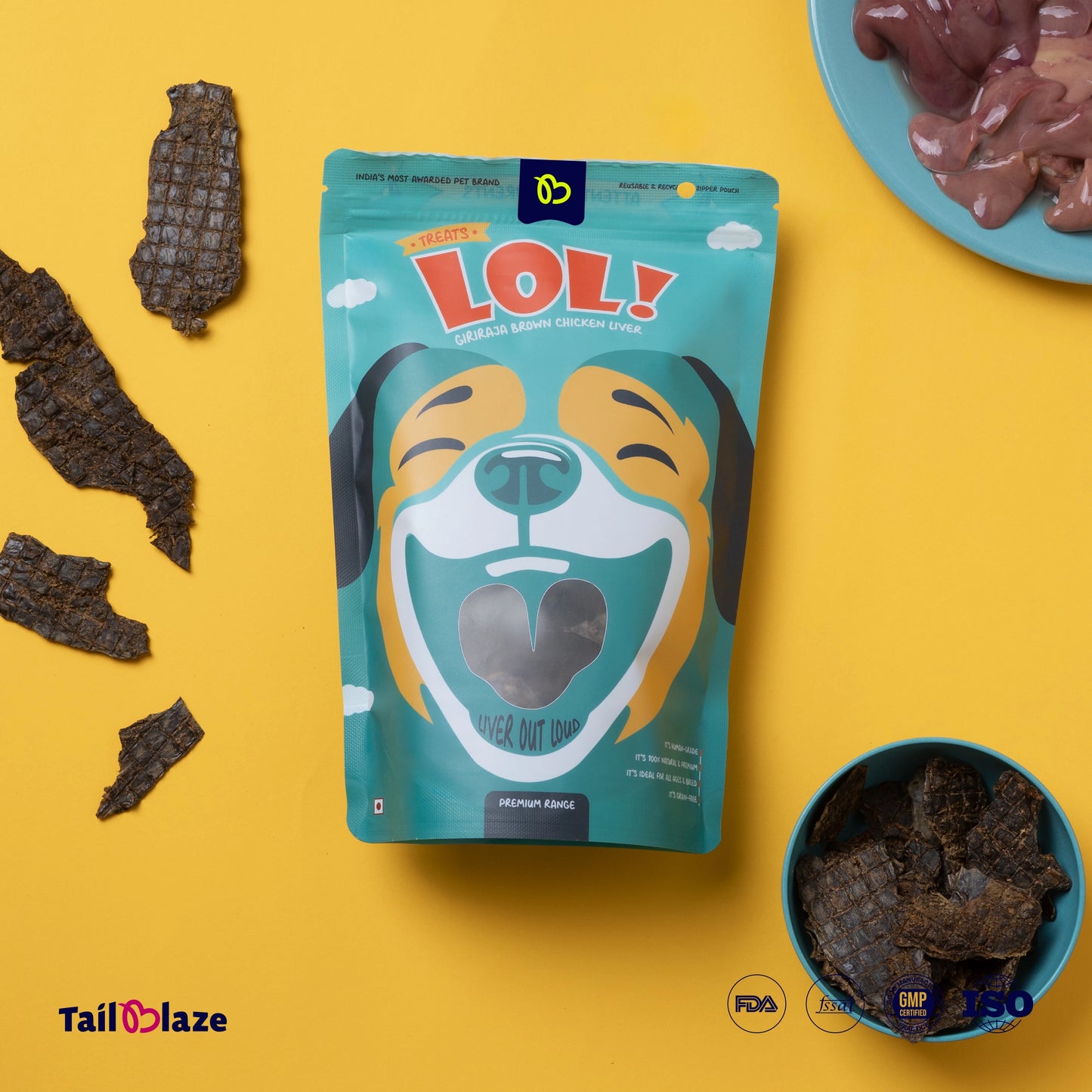 TailBlaze LOL! Training Treats | Small Size, High Success | Organic Dog Training Rewards