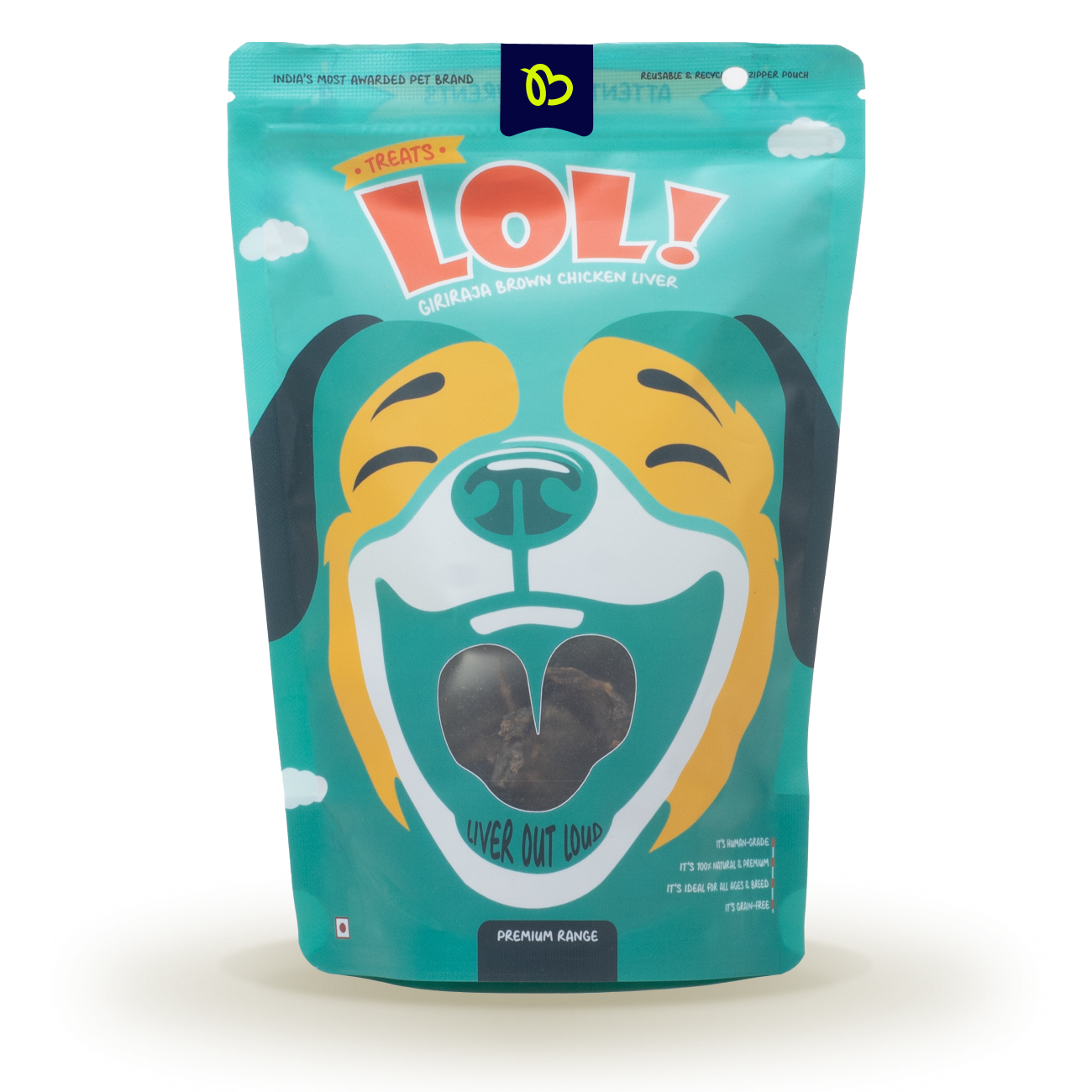 TailBlaze LOL! Training Treats Small Size, High Success Organic Dog Training Rewards