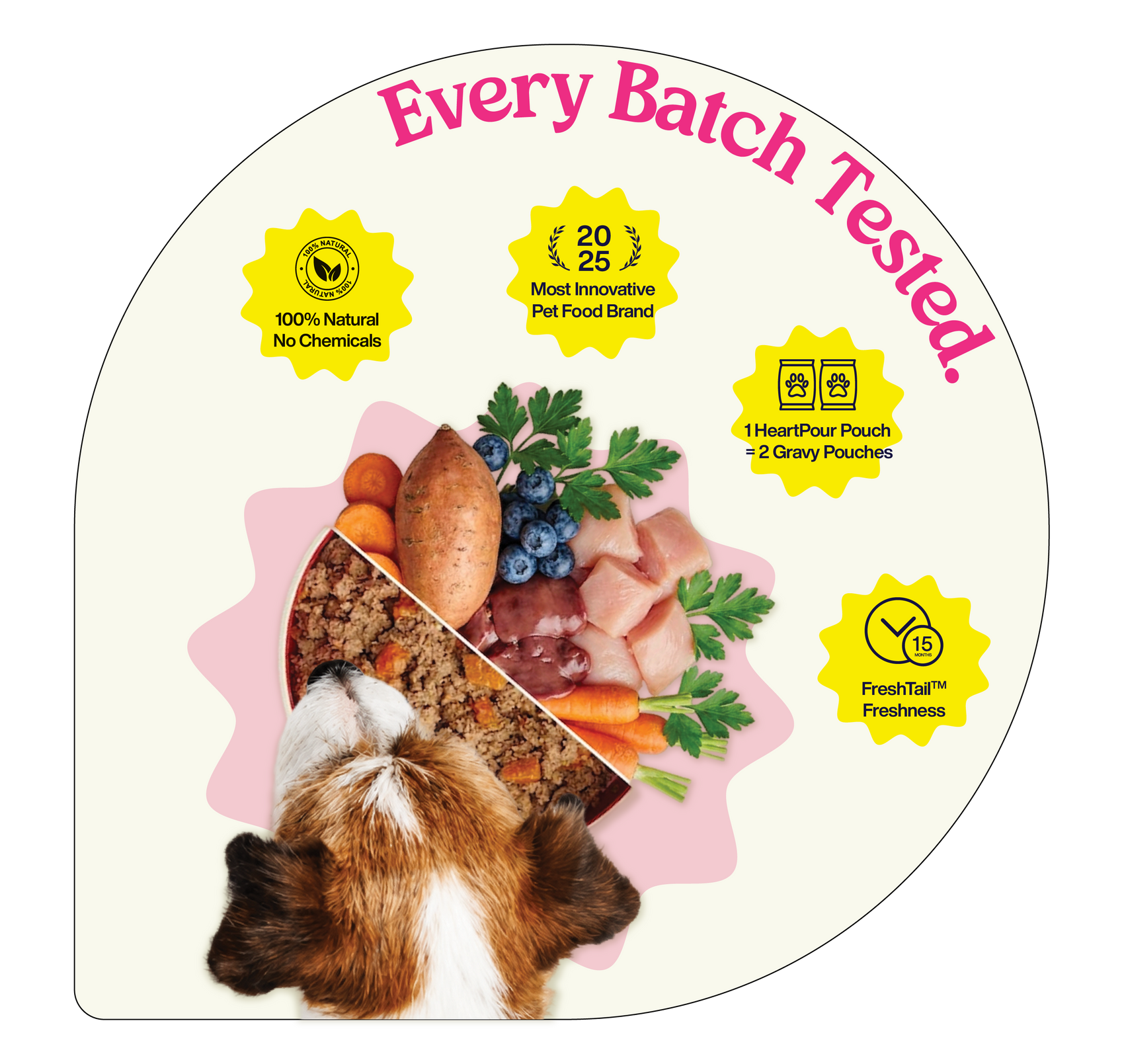 Glucosamine chondroitin joint support wet dog food